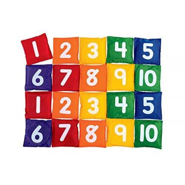 Multicolor Numbers and Dots Learning Educational Cushions